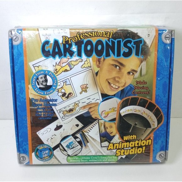 Vintage Professional Cartoonist With Animation Studio New Career Kids SEALED - Picture 1 of 9